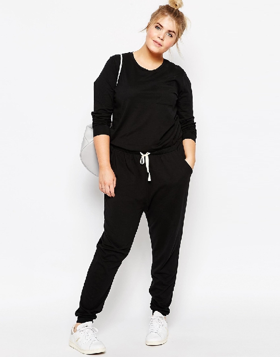 asos curve drawstring jumpsuit