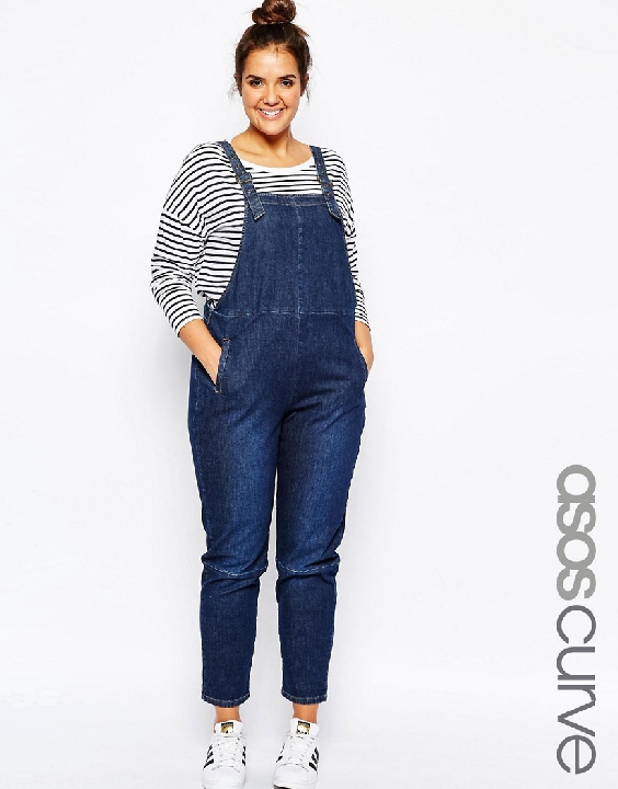 asos curve overall