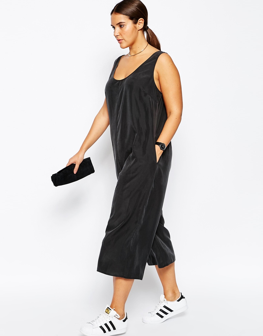 asos curve overszed cami jumpsuit