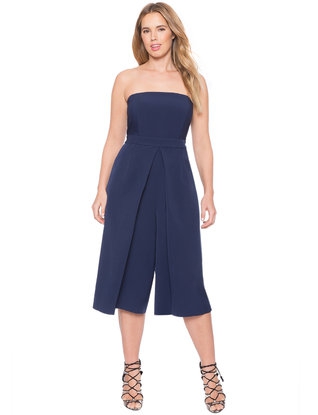 eloquii pleated jumpsuit