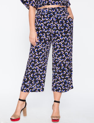 eloquii cropped flare pant