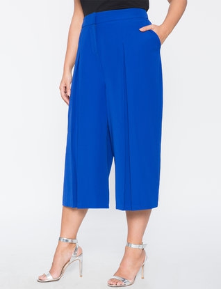 eloquii wide leg culotte