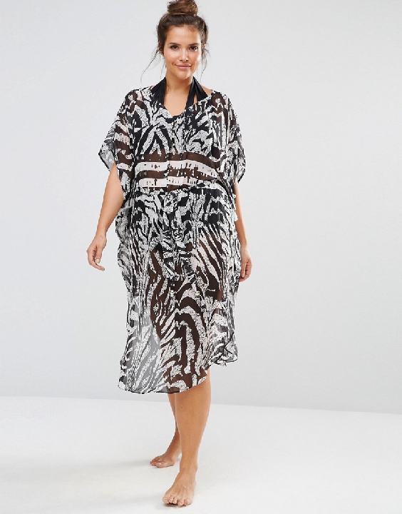 asos print caftan